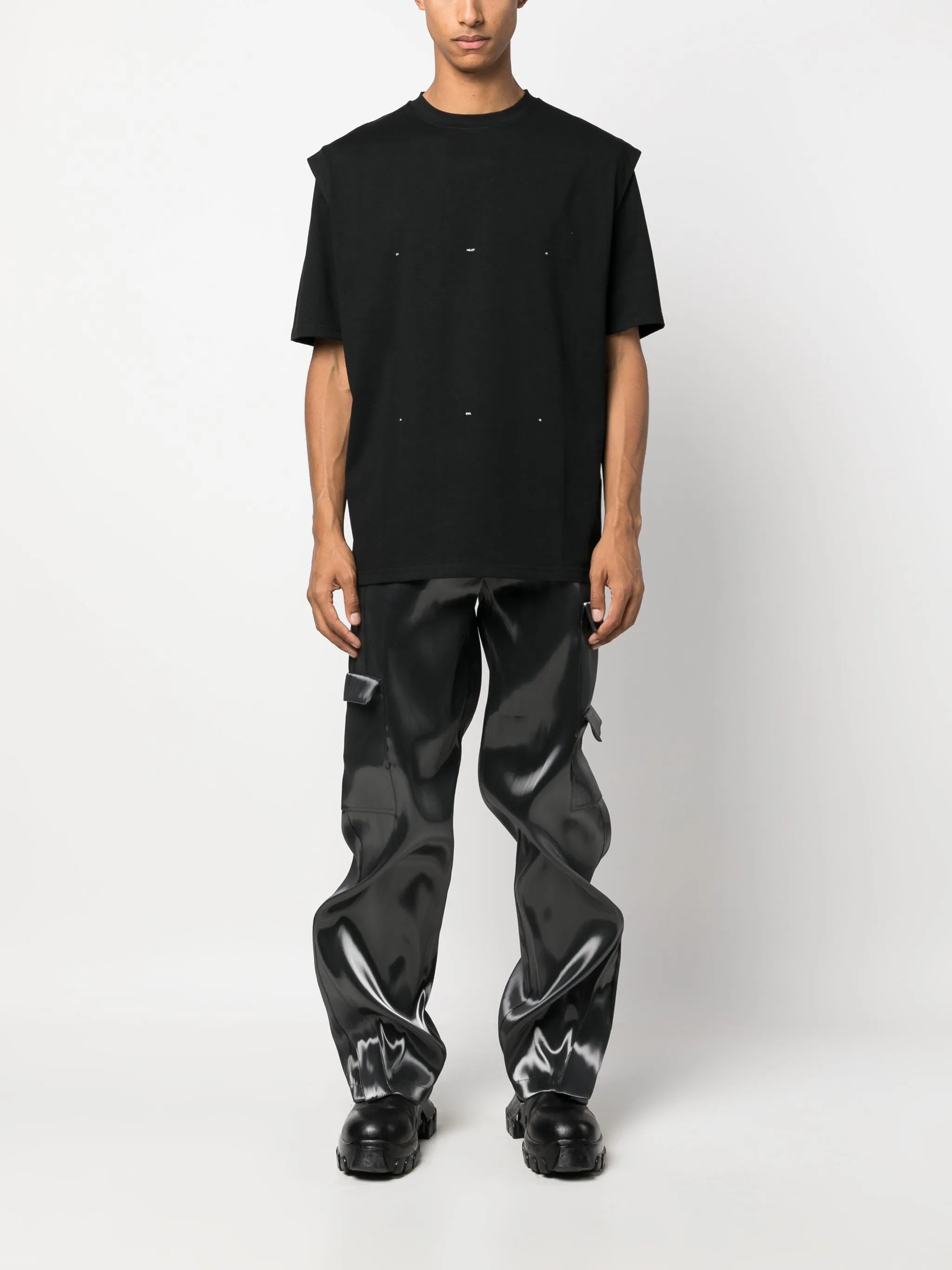 HELIOT EMIL OUTLINE LOGO T-SHIRT