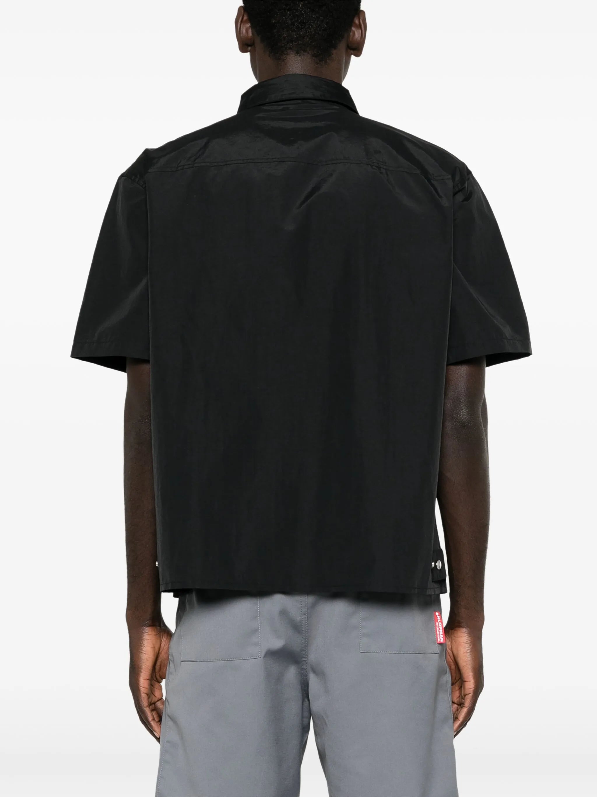 HELIOT EMIL S/S NYLON SHIRT W. CARABINER – YELINA OPHIS HELIOT EMIL S/S NYLON SHIRT W. CARABINER – YELINA OPHIS