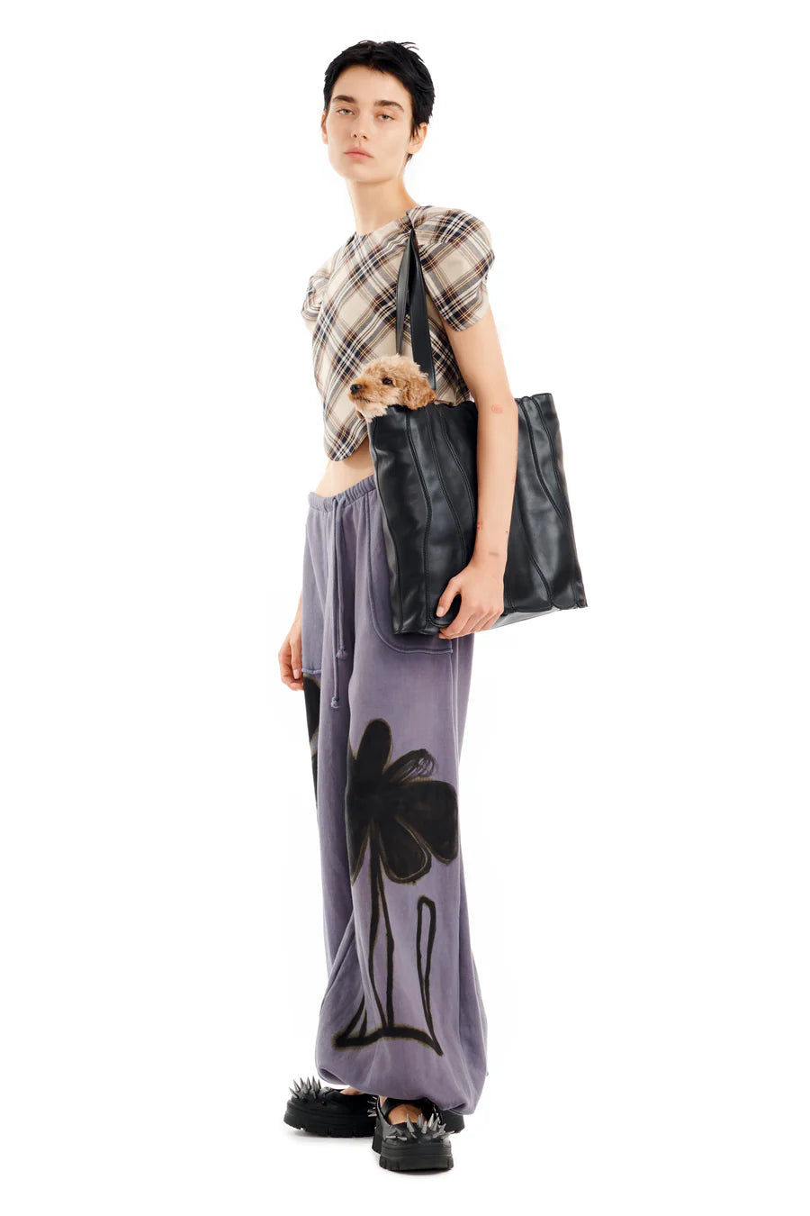 COLLINA STRADA MIDNIGHT FLOWER POT XL SWEATPANT