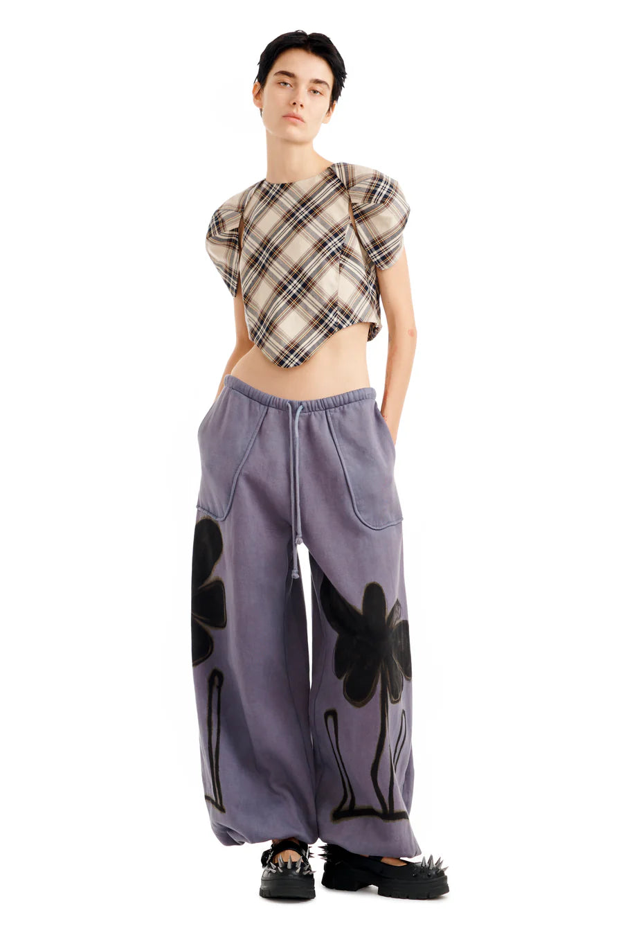 COLLINA STRADA MIDNIGHT FLOWER POT XL SWEATPANT