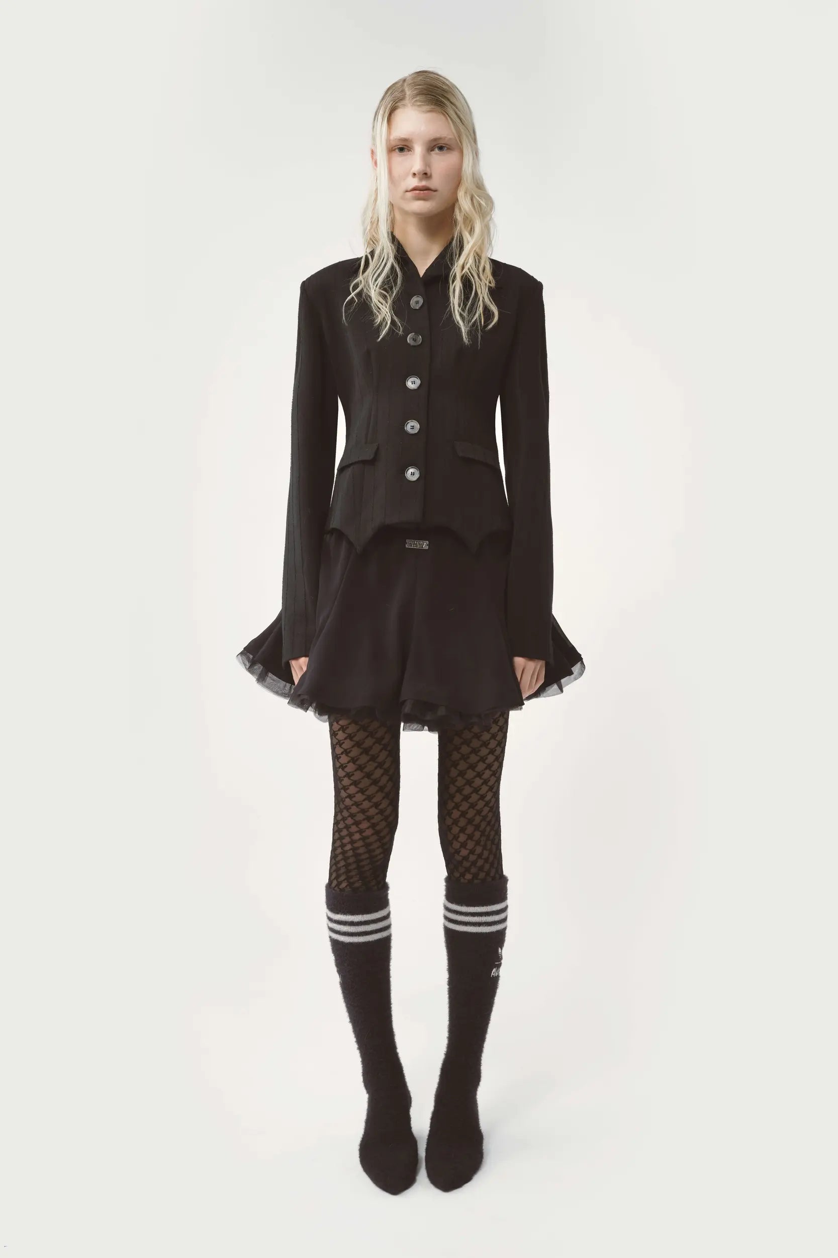 Avavav Tulle Mini Skirt Georgette