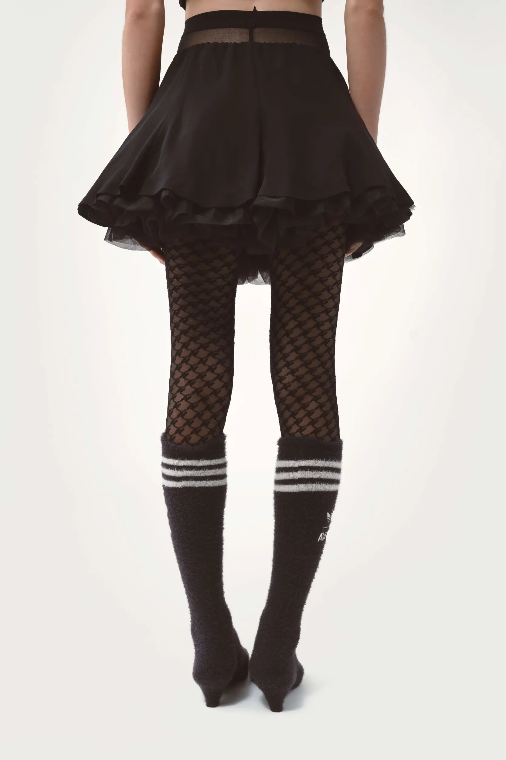 Avavav Tulle Mini Skirt Georgette