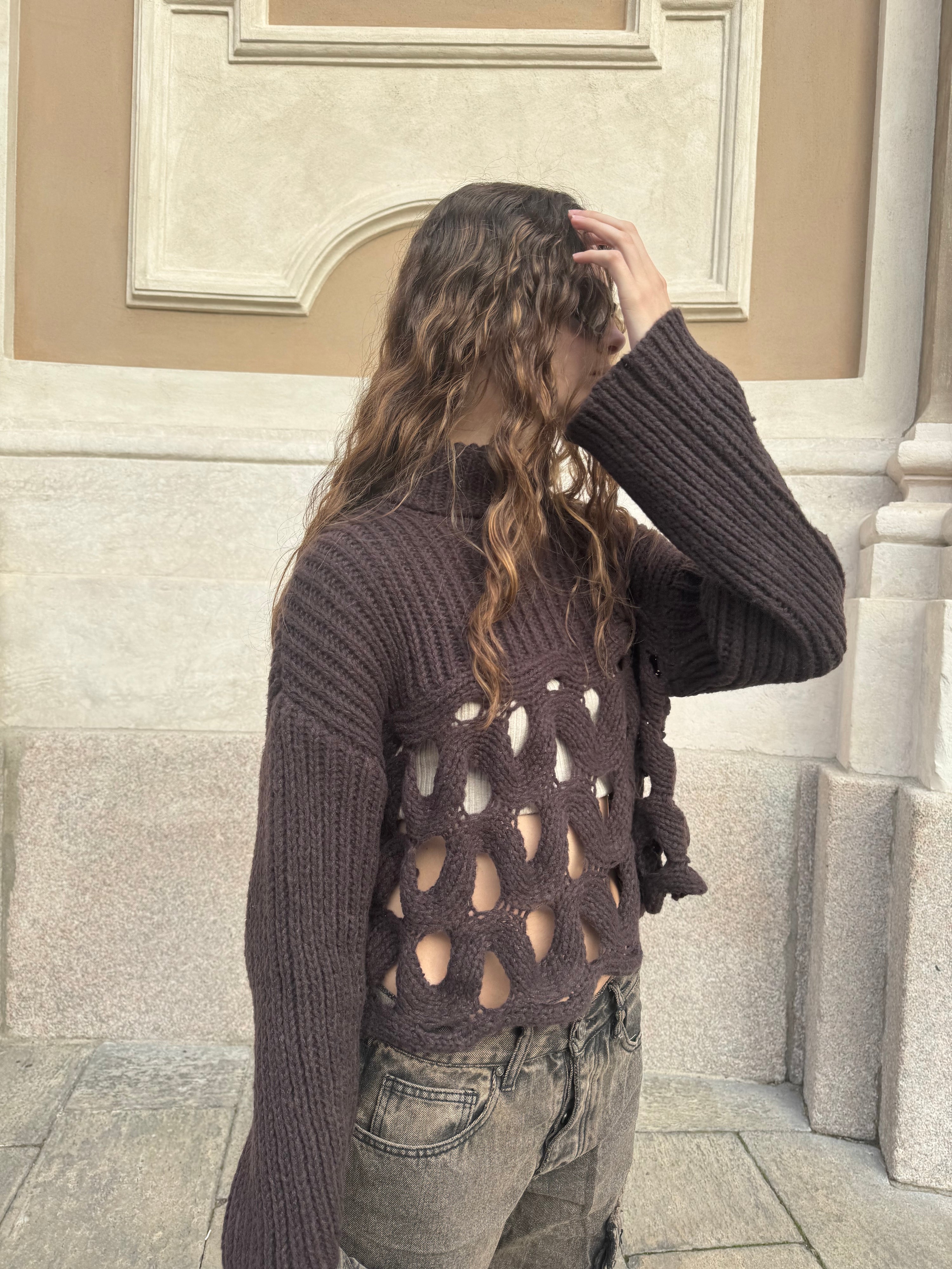 Yelina Selection - Crop Top Sweater