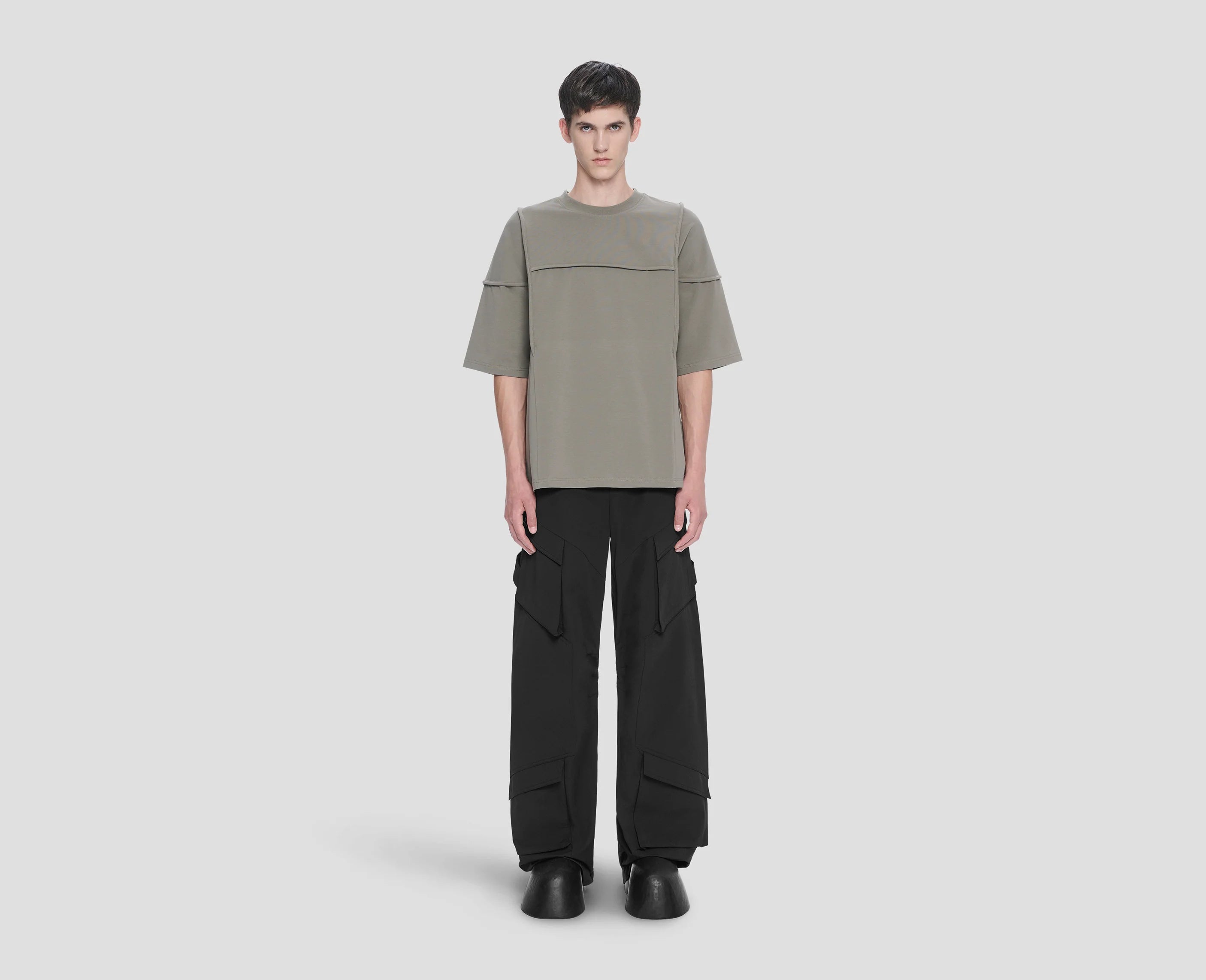 HELIOT EMIL CELLULAE CARGO TROUSERS