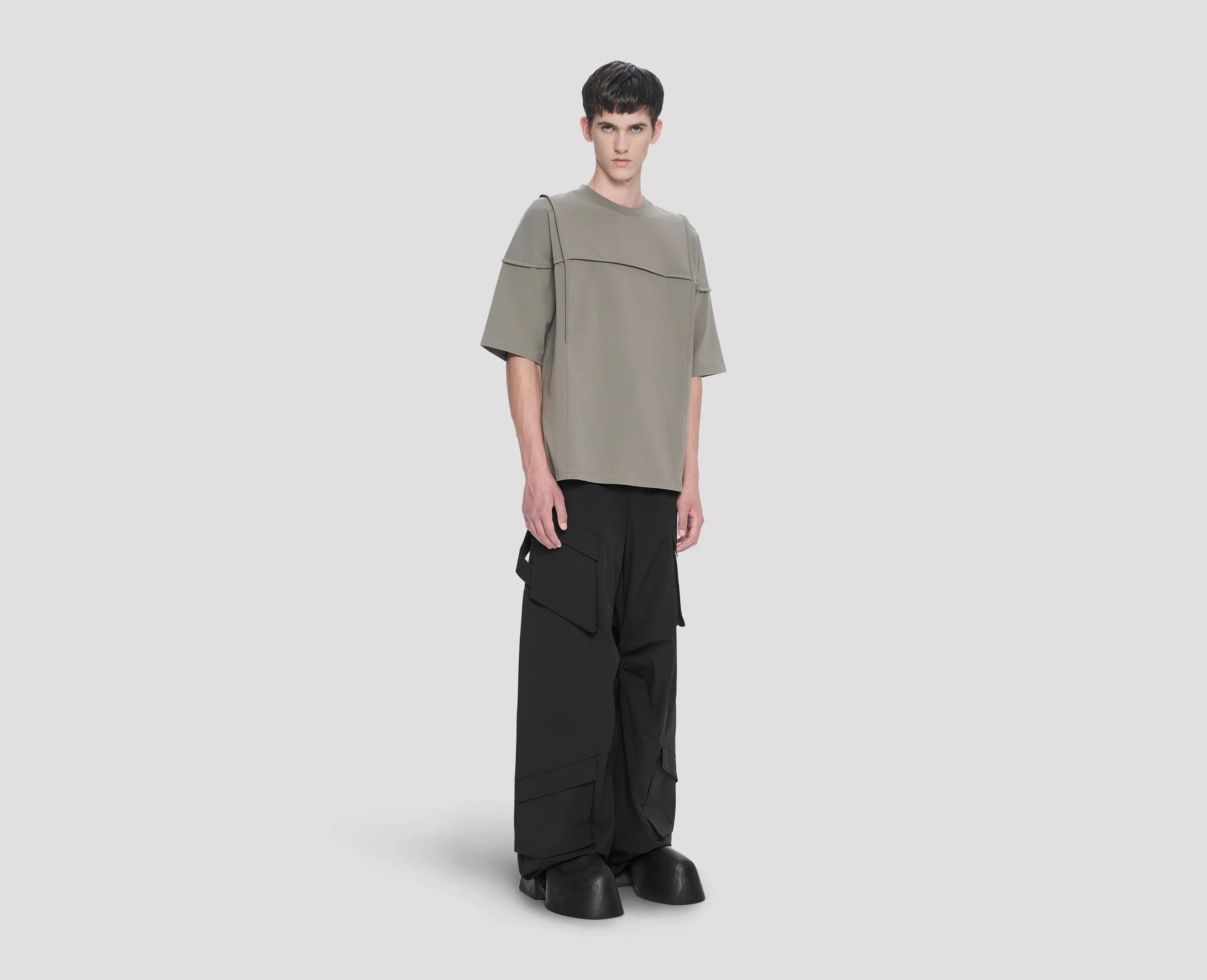 HELIOT EMIL CELLULAE CARGO TROUSERS