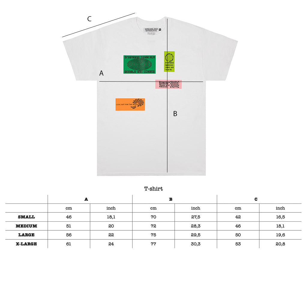 Dreamland Syndicate STICKERS T-SHIRT